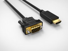 Cablu HDMI cu chip la VGA 1.8m